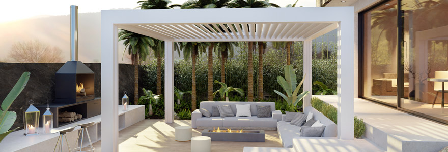 Pergola bioclimatique